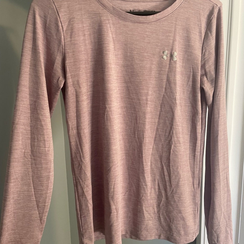 Under Armour Pink Long Sleeve Shirt